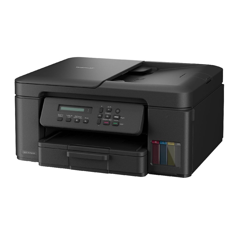Imagen 2 del producto Impresora multifuncional Brother DCP-T730DW, inyección de tinta, inalámbrica, Wi-Fi, con tanques recargable